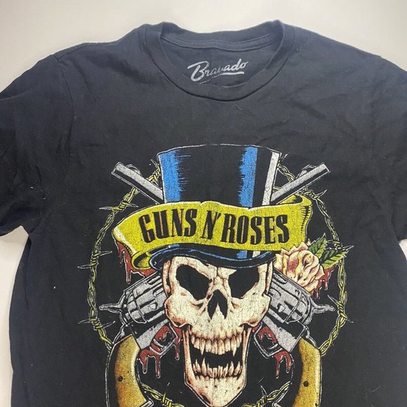 Guns N Roses Rock band Reprint Tee shirt Men’s Short Sleeve Size Small - Picture 2 of 5